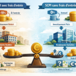 SCPI avec ou sans commission de souscription : comparaison chiffrée et lecture critique